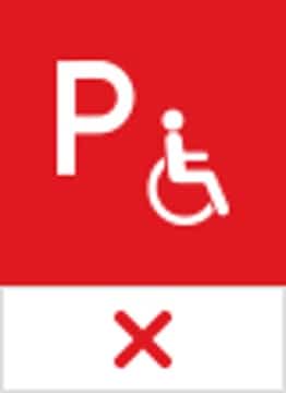 Accessible of parking facilities is highly obstructed