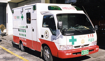 Ambulance from the outside