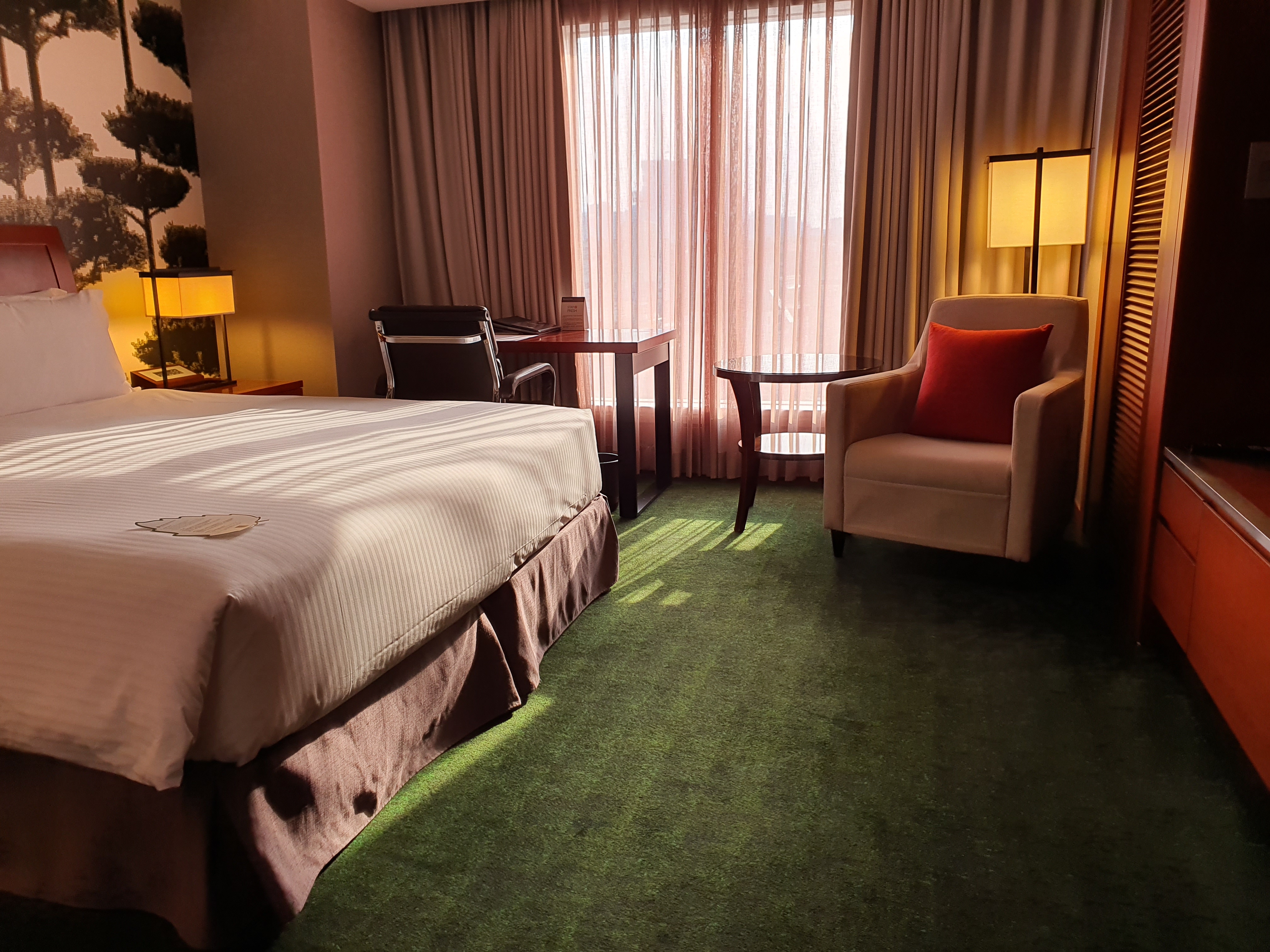 InterContinental Seoul COEX1 : Cozy room with carpet on the floor